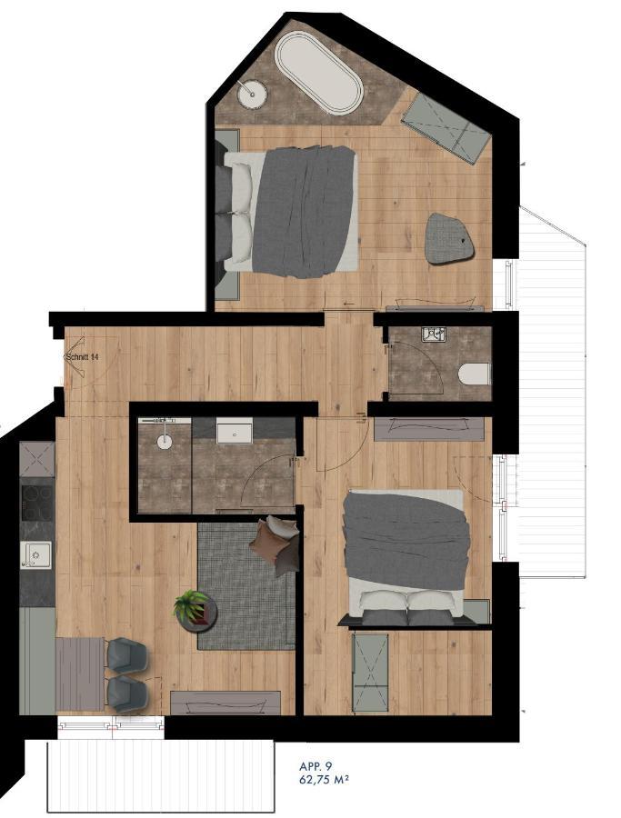Appartements Perberschlager Oetz Buitenkant foto